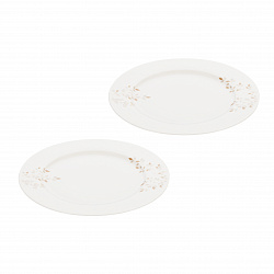 Тарелка обеденная Gipfel Golden Leaf 42238 2 предмета