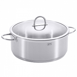 Кастрюля из нержавеющей стали Gipfel Signo 1297 36 см/13 л