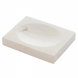 Мыльница Gipfel Marble Bianco 43437 11x9х2 см